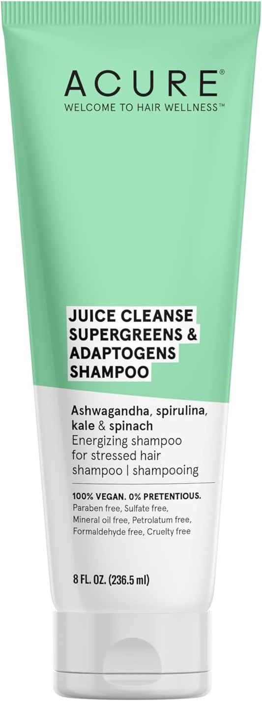 ACURE Juice Cleanse Supergreens & Adaptogens Shampoo 237ml