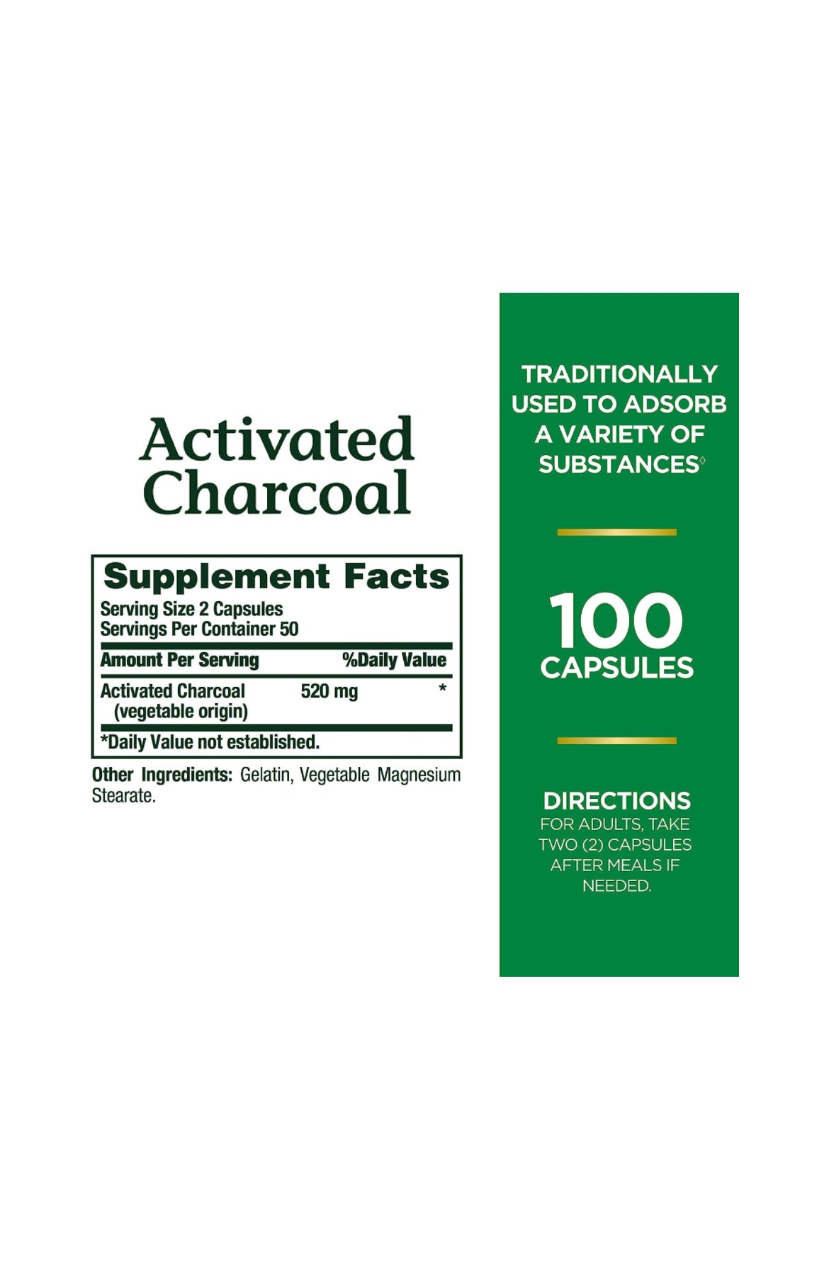 Activated Charcoal Tablets